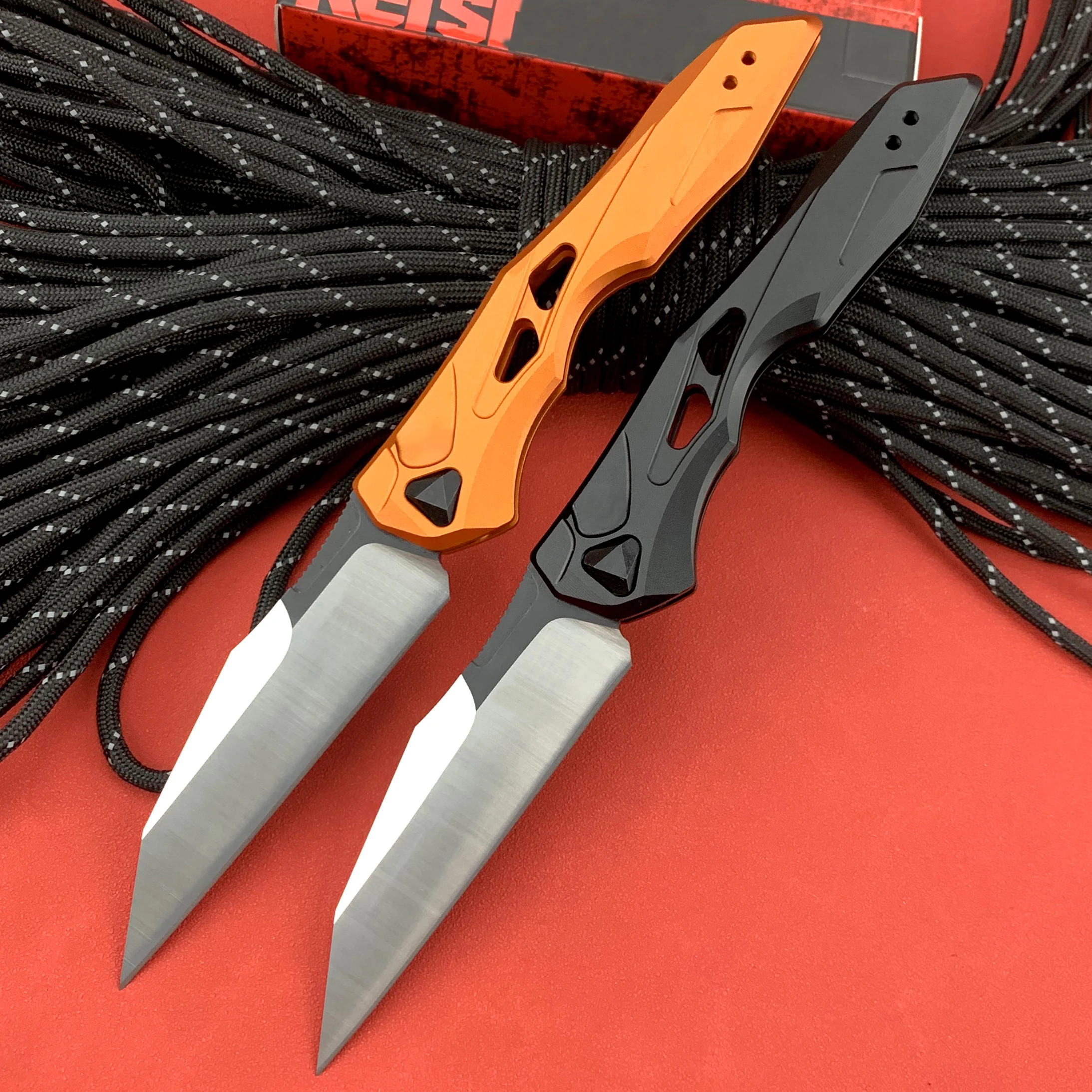 

KS 7650 Folding Knife Tactical Survival CPM-154 Blade EDC Pocket Knife Outdoor Self Defense Camping Knives Aluminum Tool Sale