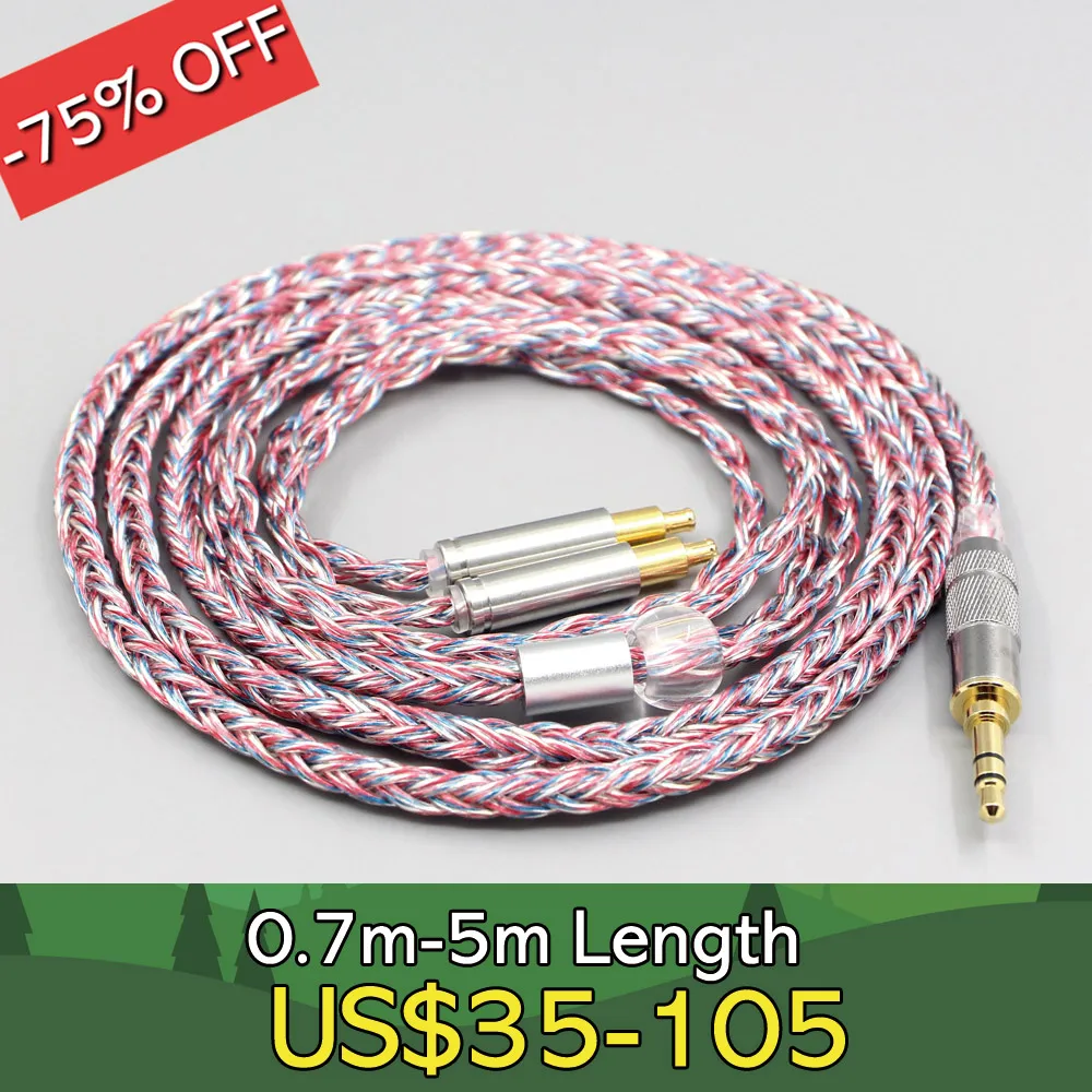 16 Core Silver OCC OFC Mixed Braided Cable For Audio Technica ATH-ADX5000 ATH-MSR7b 770H 990H A2DC Earphone Headphone LN007565
16 Core Silver OCC OFC Mixed Braided Cable For Audio Technica ATH-ADX5000 ATH-MSR7b 770H 990H A2DC Earphone Headphone LN007565