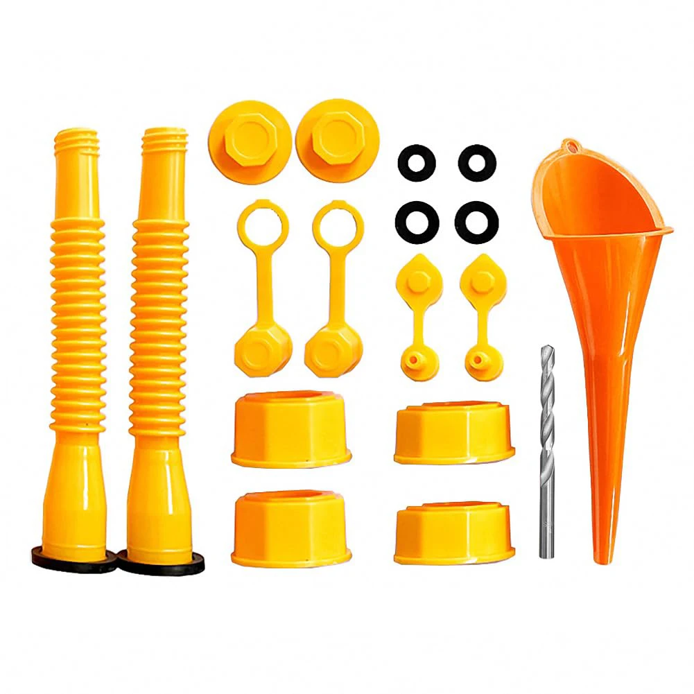 Automotive Tools Gas Tank Nozzle Kit For Gas Cans Old Style Cap Plastic Universal Accessories Auto Car Brand New
Automotive Tools Gas Tank Nozzle Kit For Gas Cans Old Style Cap Plastic Universal Accessories Auto Car Brand New