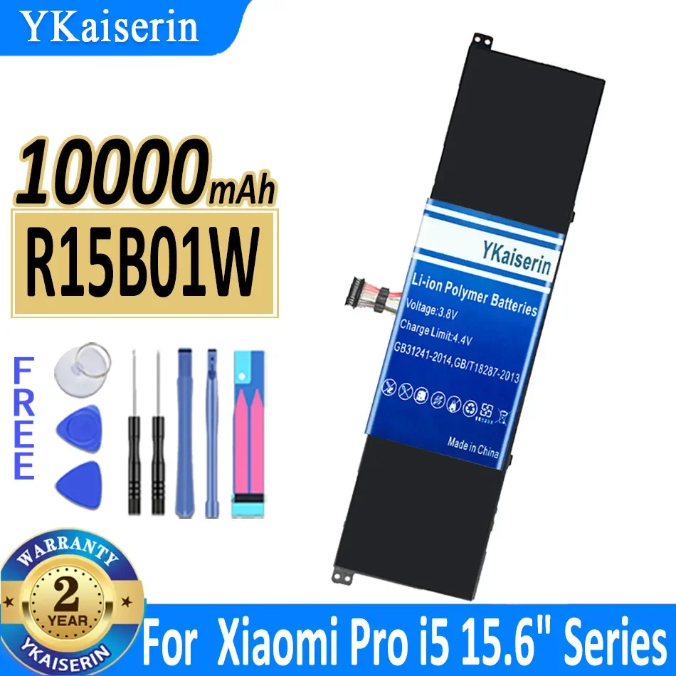 Новый аккумулятор ykaisсеребрин 10000 мАч для ноутбука Xiaomi Pro i5 15,6 R15B01W + номер отслеживания
Новый аккумулятор ykaisсеребрин 10000 мАч для ноутбука Xiaomi Pro i5 15,6 R15B01W + номер отслеживания