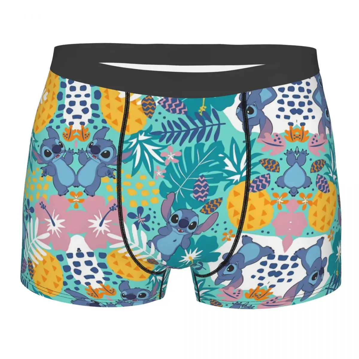 Custom Male Fashion Disney Stitch Tropical Forest Cartoon Underwear Boxer Briefs Stretch Shorts Panties Underpants
Custom Male Fashion Disney Stitch Tropical Forest Cartoon Underwear Boxer Briefs Stretch Shorts Panties Underpants