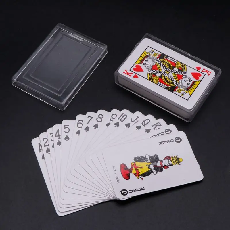 5,8x3,7 см 2,28x1,46 дюйма мини миниатюрные игры игральные карты миниатюрные домашние декоры трюки карточная игра
5,8x3,7 см 2,28x1,46 дюйма мини миниатюрные игры игральные карты миниатюрные домашние декоры трюки карточная игра
