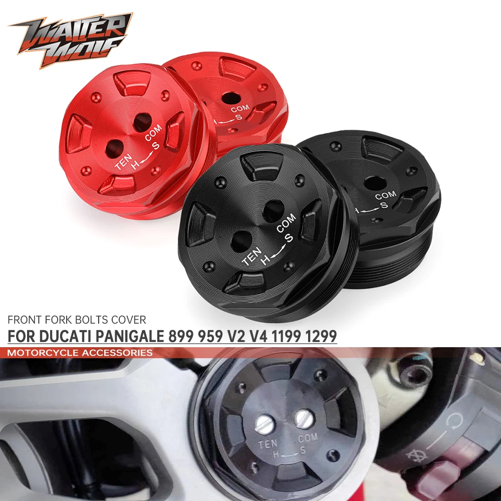 For DUCATI Panigale V2 V4 899 959 1199 1299 Front Fork Bolts Cover Motorcycle Accessories Motorbike Shock Forks Decorative Cap
For DUCATI Panigale V2 V4 899 959 1199 1299 Front Fork Bolts Cover Motorcycle Accessories Motorbike Shock Forks Decorative Cap