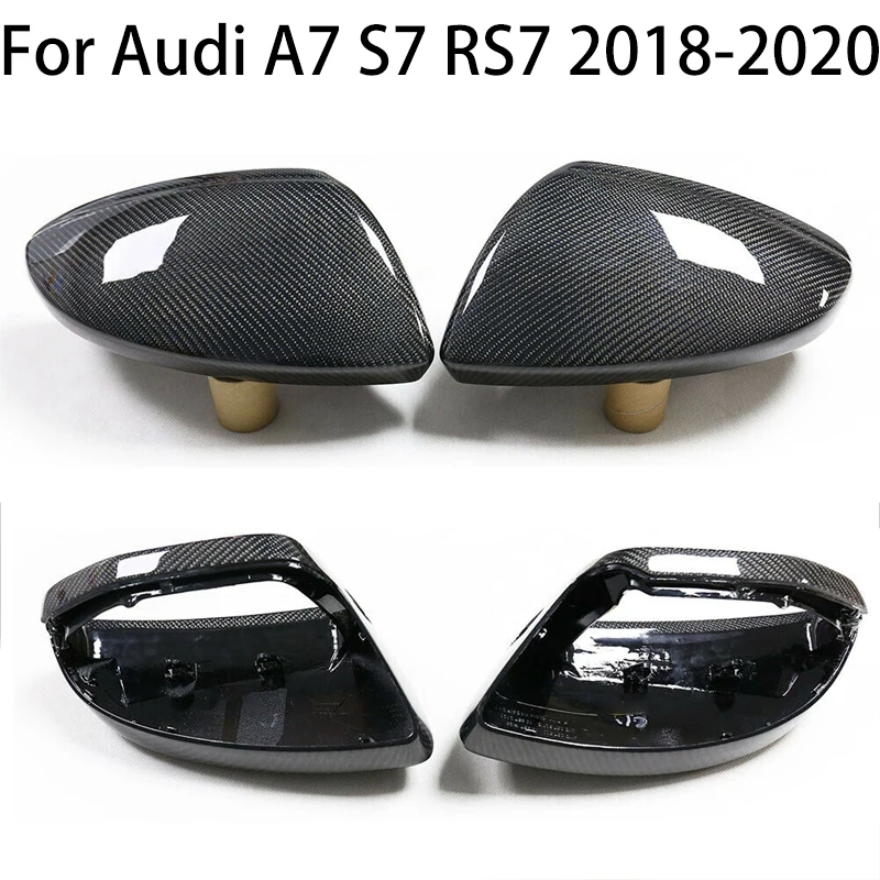 For Audi A6 C8 A7 ABT 4K8 A8 D5 2018 2019 2020 Carbon Fiber LHD Car Rear View Mirror Covers Trim Cap accessories Replacement
For Audi A6 C8 A7 ABT 4K8 A8 D5 2018 2019 2020 Carbon Fiber LHD Car Rear View Mirror Covers Trim Cap accessories Replacement
