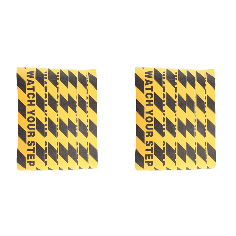 2X Watch Your Step Floor Decals Stickers 6X24 Inch Warning Sign Sticker Floor Tape Anti Slip Abrasive Tape Decal
2X Watch Your Step Floor Decals Stickers 6X24 Inch Warning Sign Sticker Floor Tape Anti Slip Abrasive Tape Decal