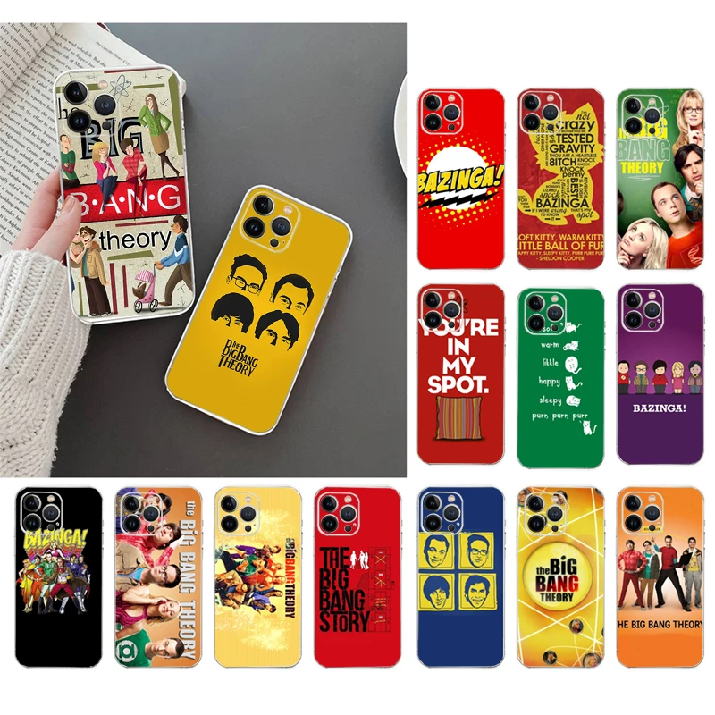 Phone Case For iphone 15 14 13 12 11 Pro Max XS Max XR X 12mini 14 Plus SE The Big Bang Theory tv show Case Funda Capa Cell 
Phone Case For iphone 15 14 13 12 11 Pro Max XS Max XR X 12mini 14 Plus SE The Big Bang Theory tv show Case Funda Capa Cell