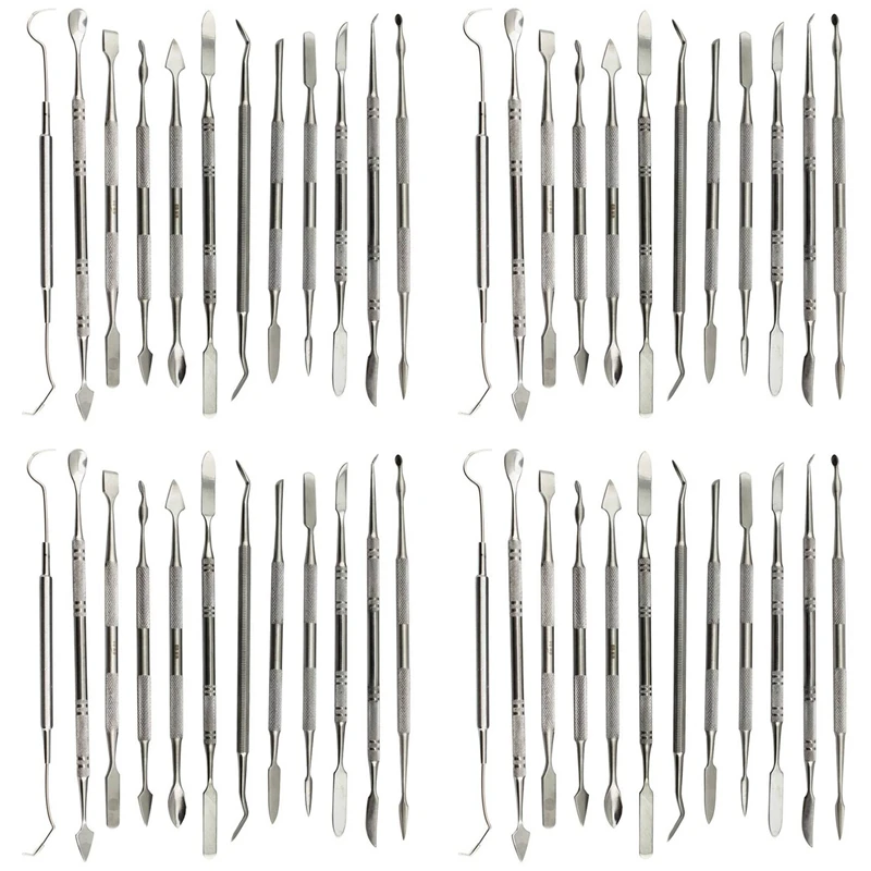 48 Pcs Wax Carvers Set Double Ended Wax Modeling Sculpting Tools Picks Polymer Pottery Clay Carving Tool
48 Pcs Wax Carvers Set Double Ended Wax Modeling Sculpting Tools Picks Polymer Pottery Clay Carving Tool