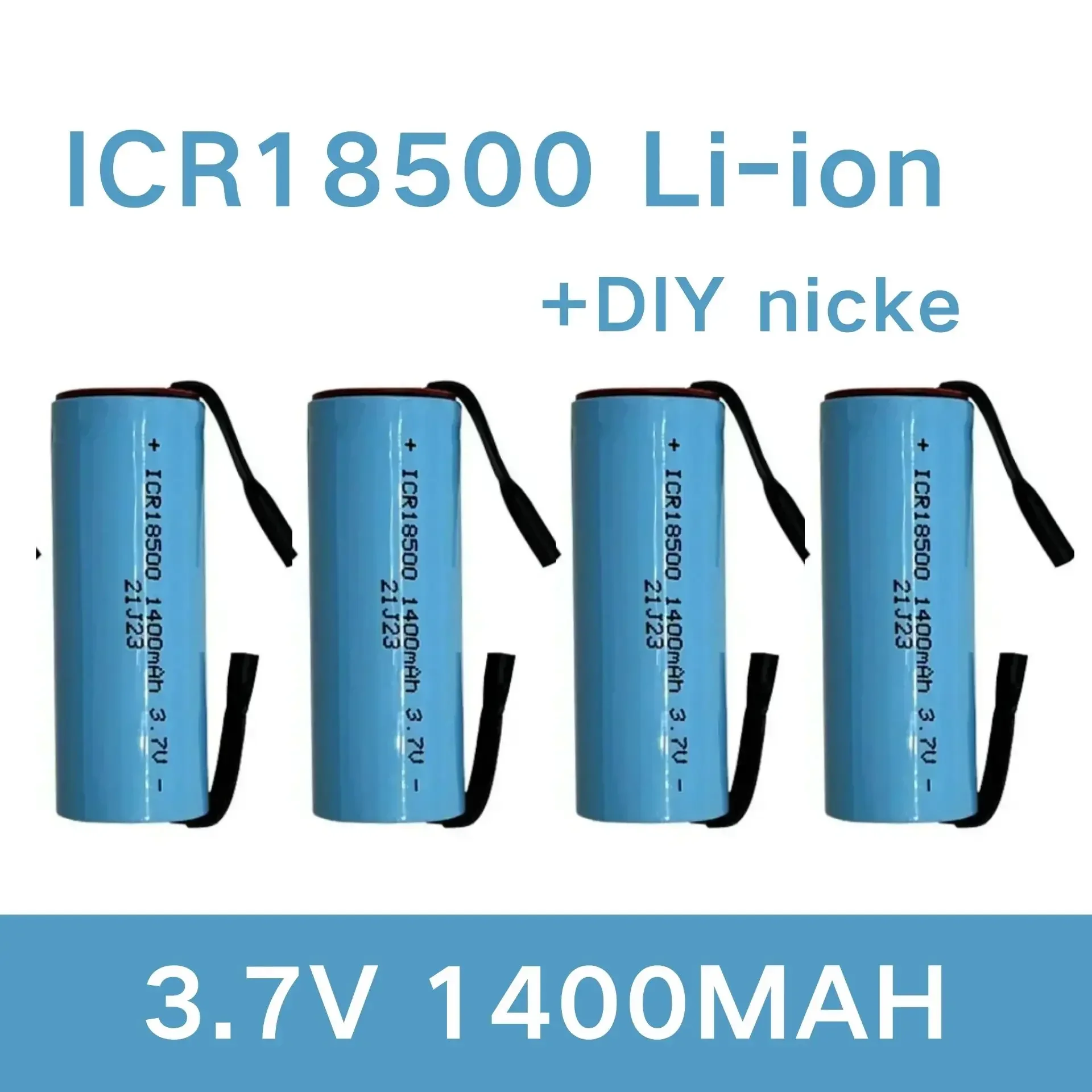 Batterie Li-Ion Rechargeable 18500, 3.7V 1400mAh, légère et de grande capacité, + feuille de Nickel à faire soi-même
Batterie Li-Ion Rechargeable 18500, 3.7V 1400mAh, légère et de grande capacité, + feuille de Nickel à faire soi-même
