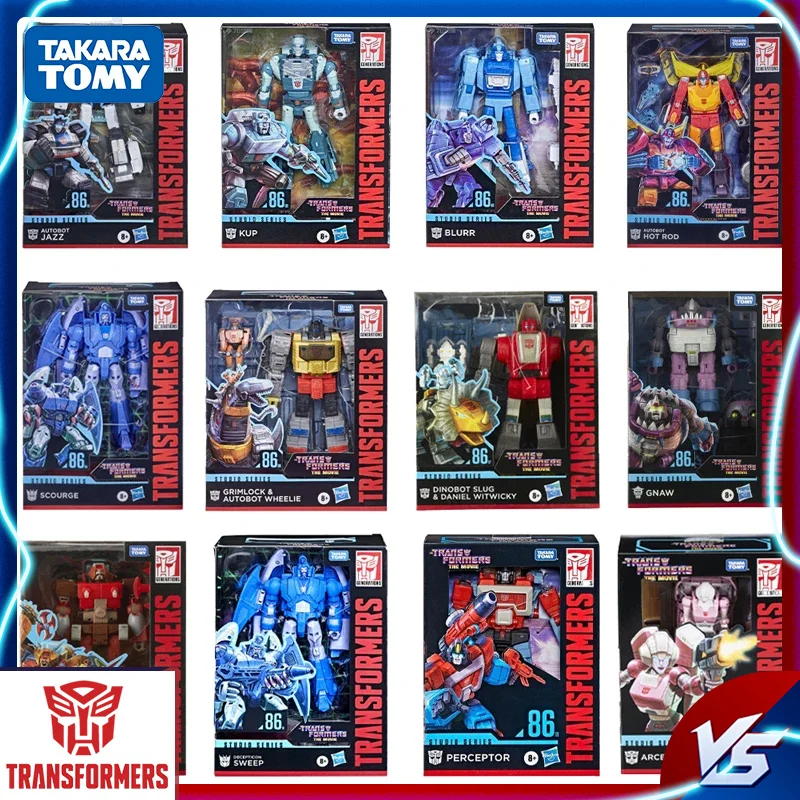 Takara Tomy Original Transformers Studio Series 86 Deluxe Class The Transformers:the Movie 1986 Action Figure Toys Collections
Takara Tomy Original Transformers Studio Series 86 Deluxe Class The Transformers:the Movie 1986 Action Figure Toys Collections