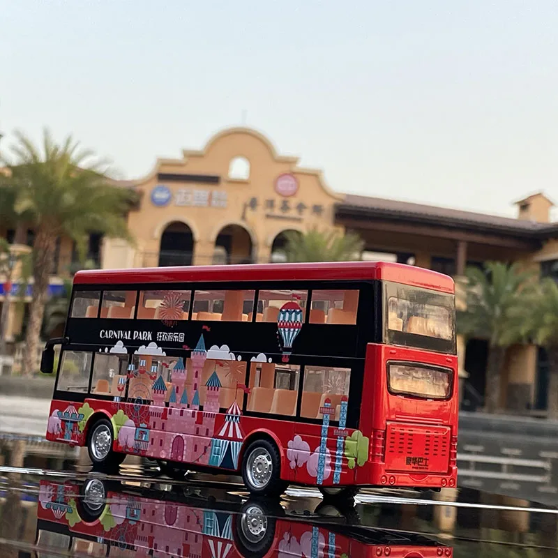 1:32 Sightseeing Tourist Double Decker Alloy Bus Diecast Model Toy Vehicle Metal Bus Car Simulation Collection Gifts Toys Boys
1:32 Sightseeing Tourist Double Decker Alloy Bus Diecast Model Toy Vehicle Metal Bus Car Simulation Collection Gifts Toys Boys
