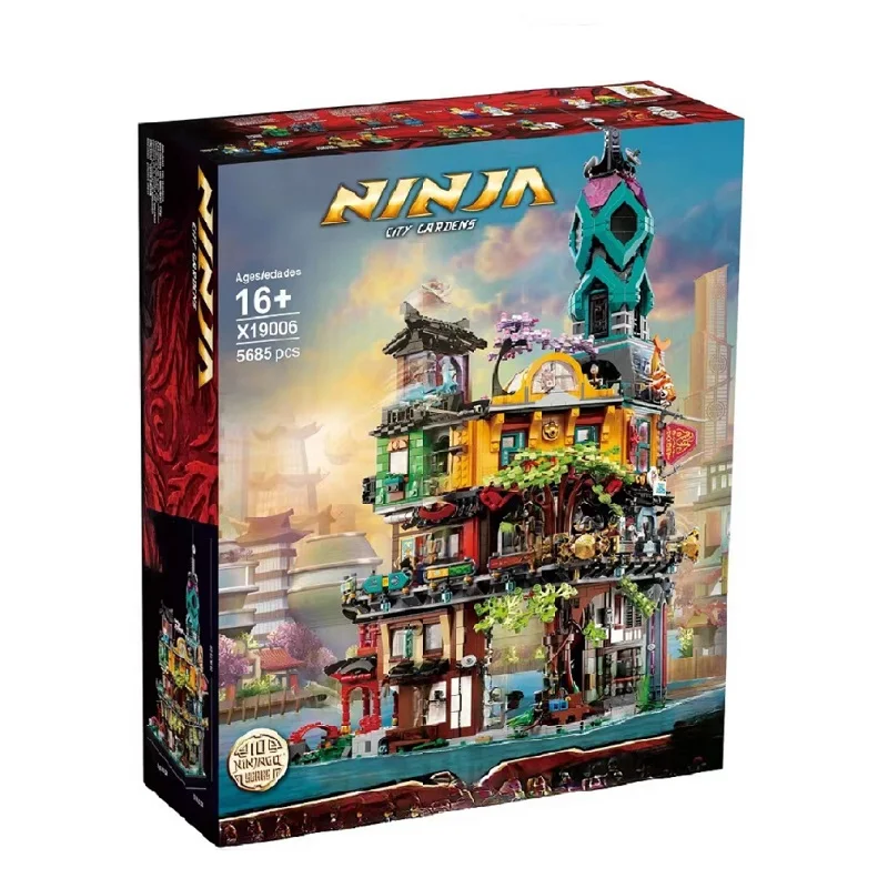 With Original box Compatible 71741 70620 City Gardens Building Blocks Bricks Kids Christmas Birthday Gift Toy X19006 06066
With Original box Compatible 71741 70620 City Gardens Building Blocks Bricks Kids Christmas Birthday Gift Toy X19006 06066