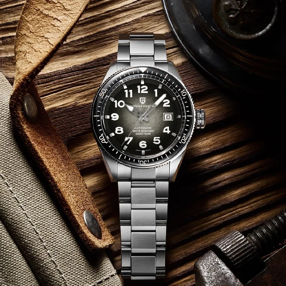 2020 New PAGANI DESIGN Mechanical Watches For Men Brand Luxury Automatic Watch Men 100M Waterproof Wrist Watch Men Japan NH35A
2020 New PAGANI DESIGN Mechanical Watches For Men Brand Luxury Automatic Watch Men 100M Waterproof Wrist Watch Men Japan NH35A