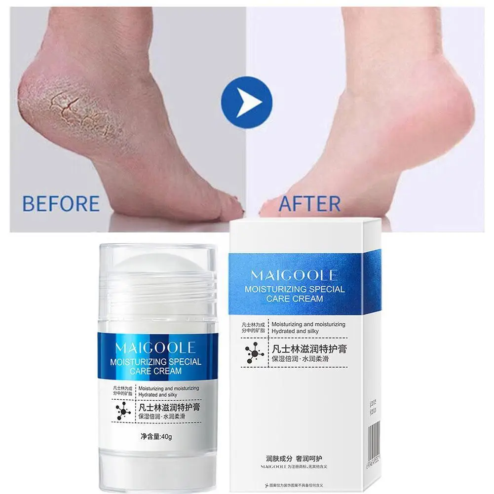 

Anti-Drying Crack Foot Cream Heel Cracked Repair Cream Skin Hand Removal Dead Care 40g Feet Soft Nourishing Moisturizing Sm S9N4