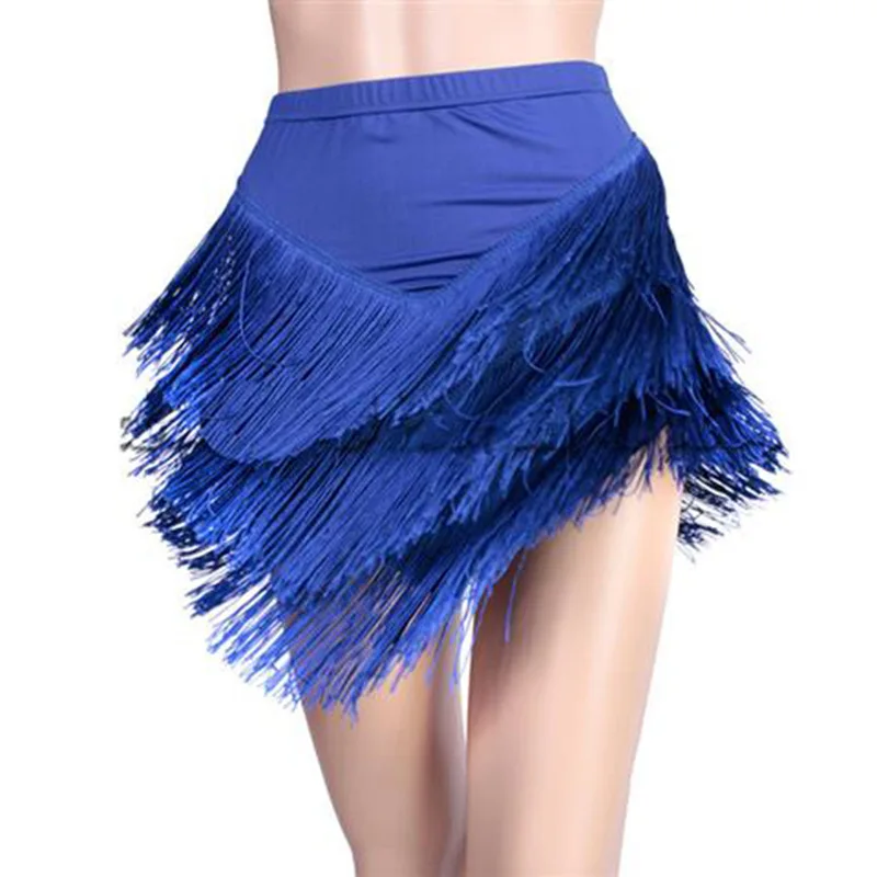 

Women Sexy Latin Dance Skirt Costume Samba Tango Kinds of Tassels Dresses Competition Performamnce Lady Latin