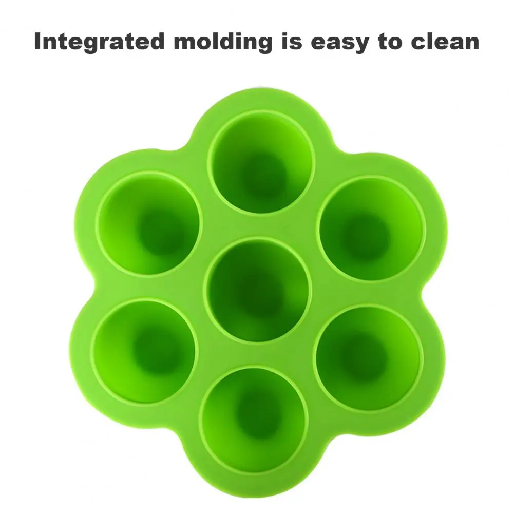 Ice Cube Maker Food Grade Silicone Ice Cube Tray with Lid for Baby Complementary Food Snacks 7 Cavities Refrigerator Container
Ice Cube Maker Food Grade Silicone Ice Cube Tray with Lid for Baby Complementary Food Snacks 7 Cavities Refrigerator Container