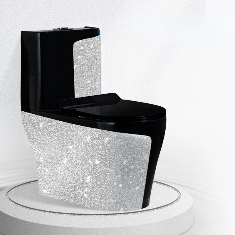 Black Household Toilet Pumping Ceramic Toilet Siphon Toilet Color Creative Personality Sit Toilet Toilet
Black Household Toilet Pumping Ceramic Toilet Siphon Toilet Color Creative Personality Sit Toilet Toilet
