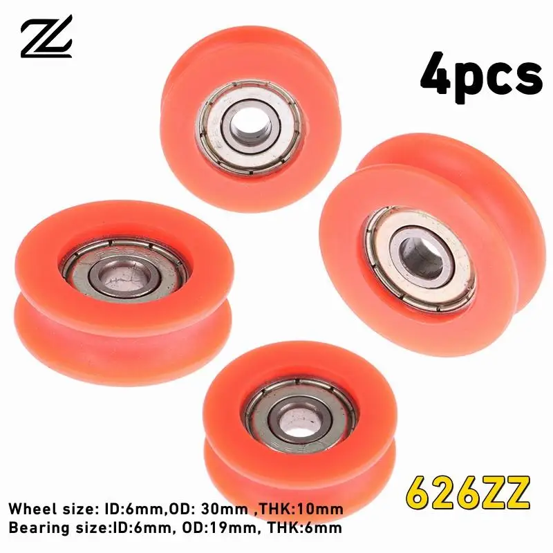 4pcs Miniature Bearing Pulley Concave Pulley Sliding Door Pulley Furniture Wardrobe Sliding Door Cabinet Pulley U-groove Pulley
4pcs Miniature Bearing Pulley Concave Pulley Sliding Door Pulley Furniture Wardrobe Sliding Door Cabinet Pulley U-groove Pulley
