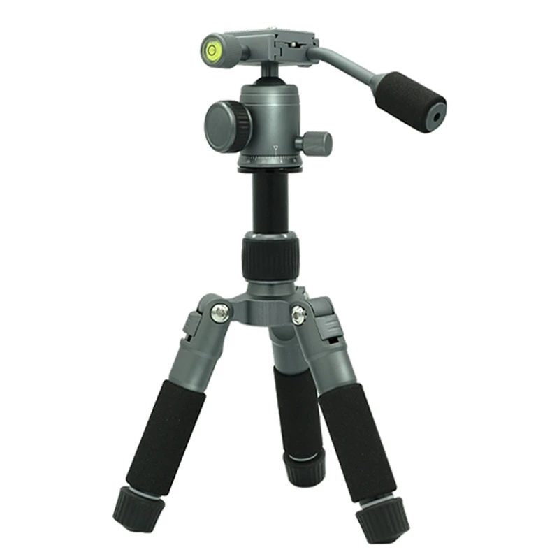 MINI Aluminum Stable Tabletop Desktop Tripod&Ball Head For Digital Camera Mirrorless Camera Smart Phone
MINI Aluminum Stable Tabletop Desktop Tripod&Ball Head For Digital Camera Mirrorless Camera Smart Phone