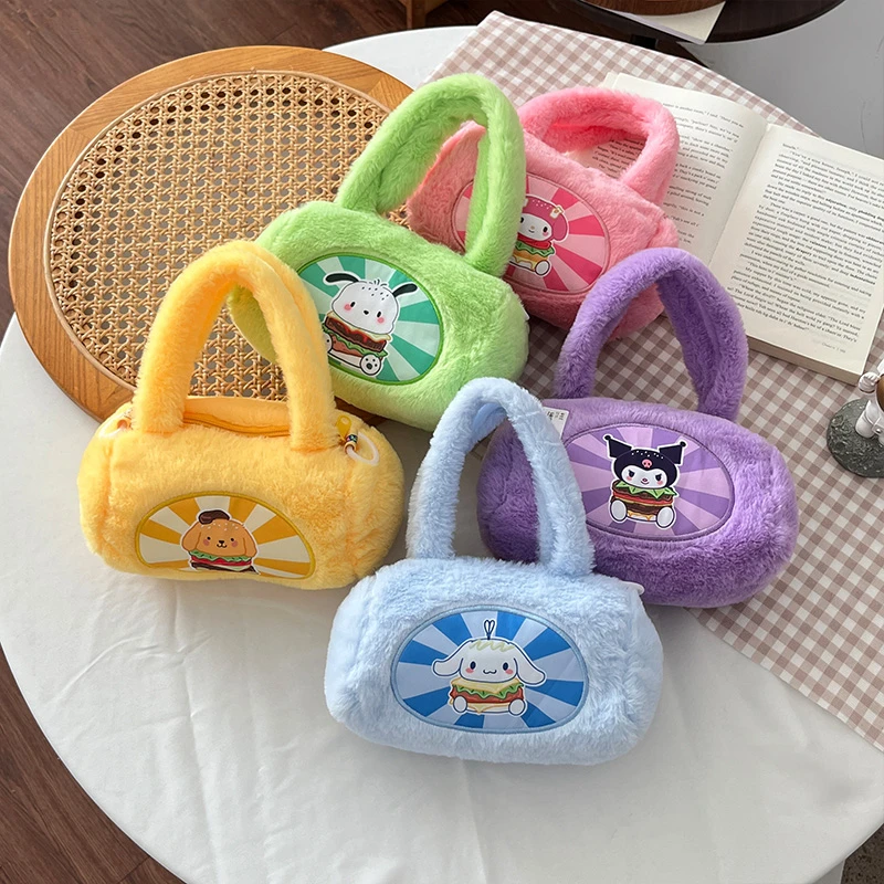 Sanrio Plush Bag Kawaii Kuromi Cinnamoroll Handbag Tote Plushie Shoulder Messenger Bags Cartoon Cute Stuffed Makeup Backpack Toy
Sanrio Plush Bag Kawaii Kuromi Cinnamoroll Handbag Tote Plushie Shoulder Messenger Bags Cartoon Cute Stuffed Makeup Backpack Toy