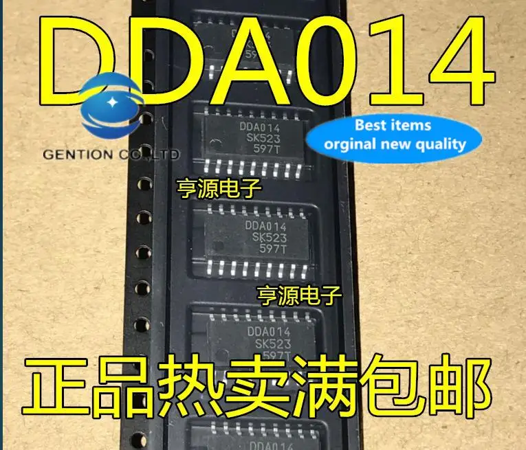 10 шт., 100% оригинальные новые модели, патч DDA014 SOP18, 18 футов, частая Микросхема управления питанием ЖК-дисплея
10 шт., 100% оригинальные новые модели, патч DDA014 SOP18, 18 футов, частая Микросхема управления питанием ЖК-дисплея