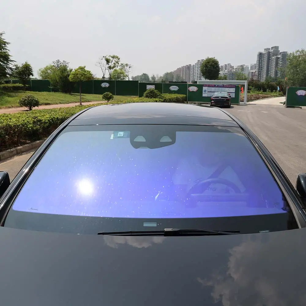 SUNICE 1.52x5m Car Chameleon Window Film 75%VLT Decorative Solar Tint Heat Control Privacy Protection car accesories Summer USE
SUNICE 1.52x5m Car Chameleon Window Film 75%VLT Decorative Solar Tint Heat Control Privacy Protection car accesories Summer USE