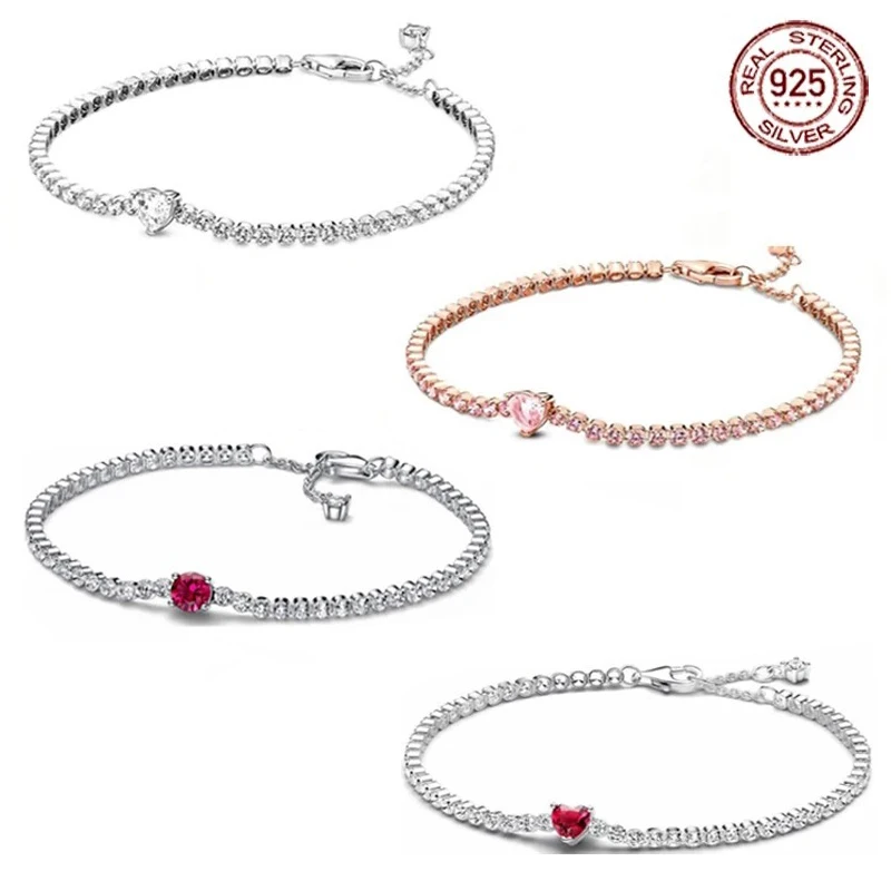 Exquisite and dazzling 925 sterling silver all zircon sparkling bracelet, love bracelet women's luxury goddess festival gift
Exquisite and dazzling 925 sterling silver all zircon sparkling bracelet, love bracelet women's luxury goddess festival gift