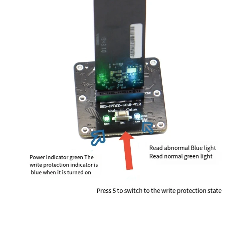 1 Piece M.2 Nvme SATA SSD Enclosure Adapter Card Black 2TB JMS583 USB Gen2 10Gbps HDD Enclosure Expansion Adapter Card
1 Piece M.2 Nvme SATA SSD Enclosure Adapter Card Black 2TB JMS583 USB Gen2 10Gbps HDD Enclosure Expansion Adapter Card