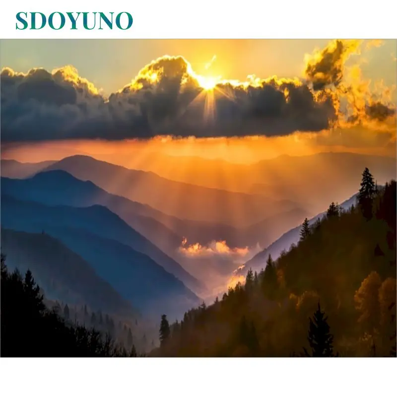 SDOYUNO Pictures By Number Cloud Kits Home Decor Painting By Number Landscape Drawing On Canvas HandPainted Art Gift
SDOYUNO Pictures By Number Cloud Kits Home Decor Painting By Number Landscape Drawing On Canvas HandPainted Art Gift