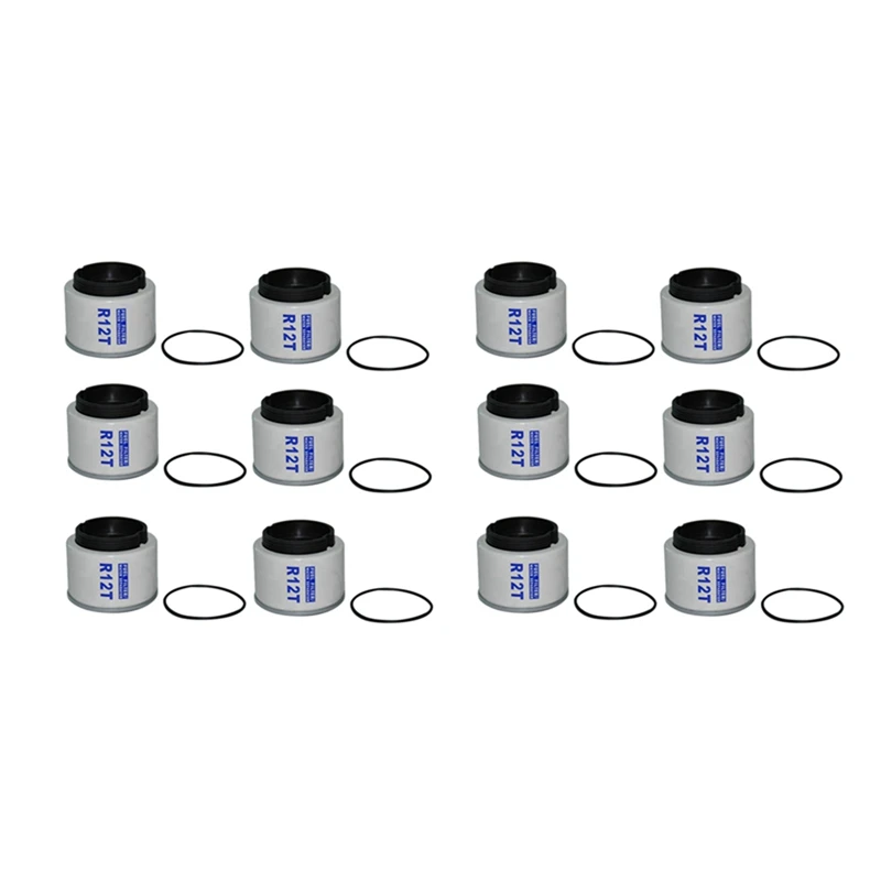 12 Pcs R12T Fuel/ Water Separator Filter Elements For Racor 140R 120AT S3240 NPT ZG1/4-19 Automotive Parts
12 Pcs R12T Fuel/ Water Separator Filter Elements For Racor 140R 120AT S3240 NPT ZG1/4-19 Automotive Parts