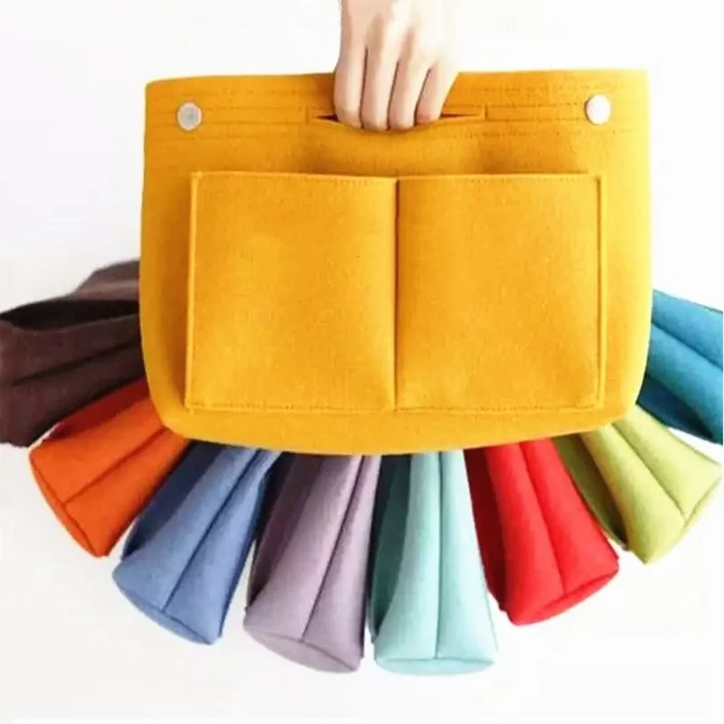 Felt Insert Bag Makeup Handbag Organizer Travel Inner Purse Portable Cosmetic Bags Storage Tote
Felt Insert Bag Makeup Handbag Organizer Travel Inner Purse Portable Cosmetic Bags Storage Tote