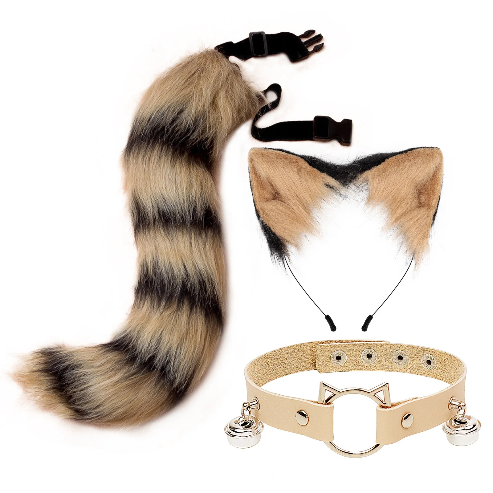 Hand-Made Japanese Style Sexy Cat Tail Cat Ears Headband 50cm Tail Neckwear Lolita Accessories Game Anime Cosplay Headwear Suit
Hand-Made Japanese Style Sexy Cat Tail Cat Ears Headband 50cm Tail Neckwear Lolita Accessories Game Anime Cosplay Headwear Suit