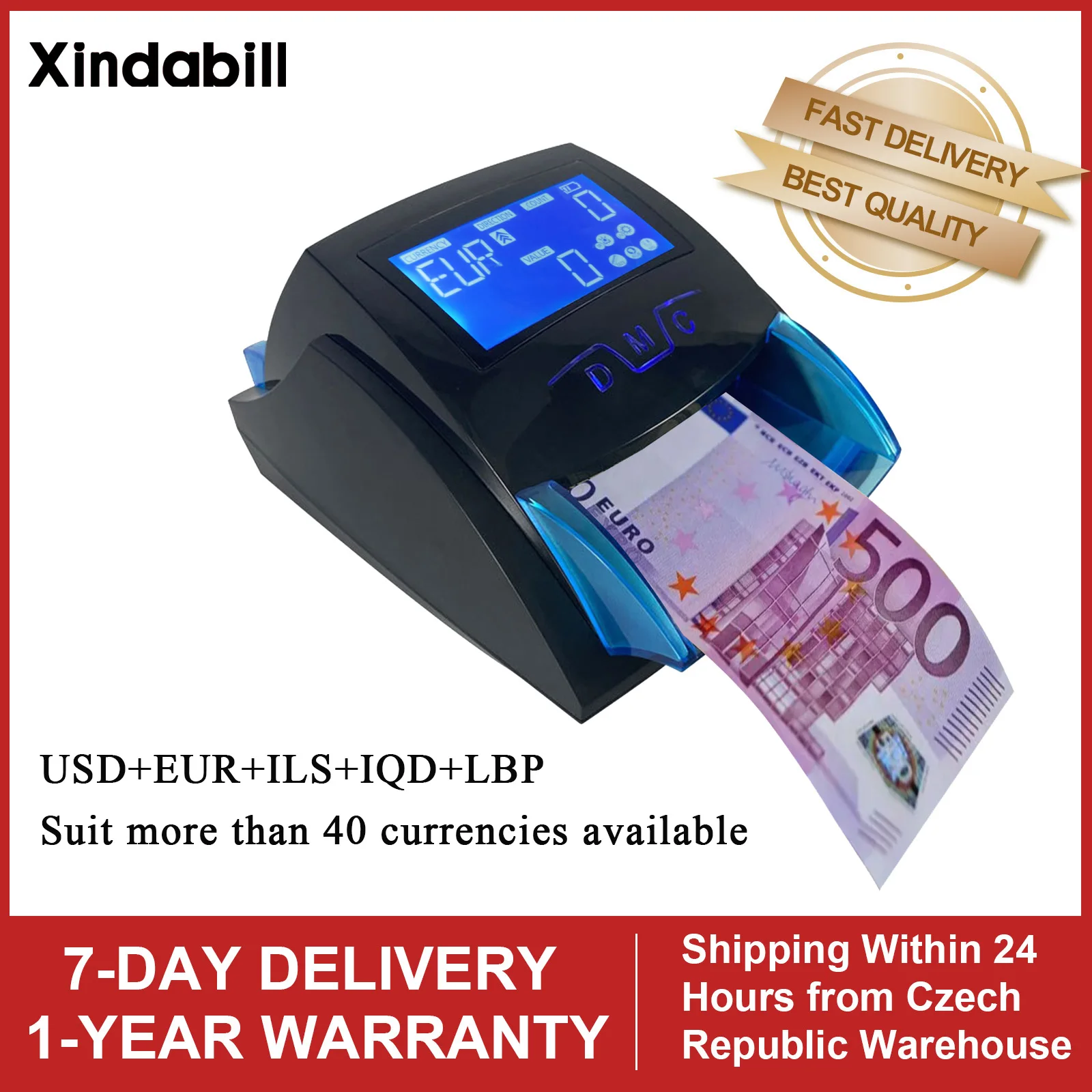 

Mini Handy Banknote UV/MG Detecting Machine Fake Euro Notes Money Bill Detector For USD/EUR Cash Dinero Detector With Battery