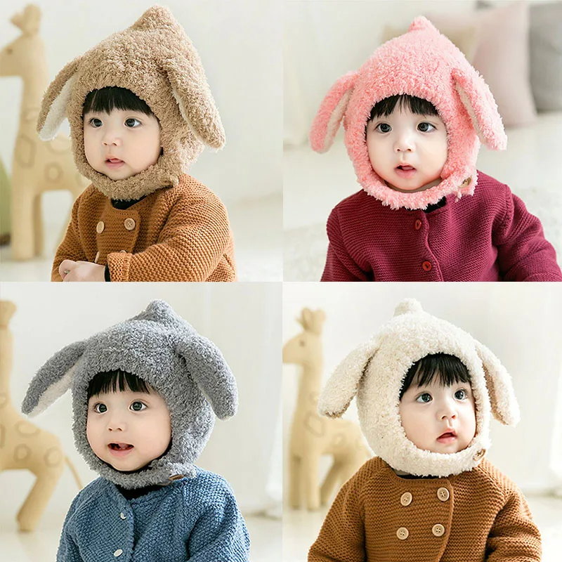 Wool Winter Children Hat Plus Fleece Long Ear Kids Caps Cartoon Hat For Girls Boys Thicken Cap Newborn Photography Baby Stuff
Wool Winter Children Hat Plus Fleece Long Ear Kids Caps Cartoon Hat For Girls Boys Thicken Cap Newborn Photography Baby Stuff
