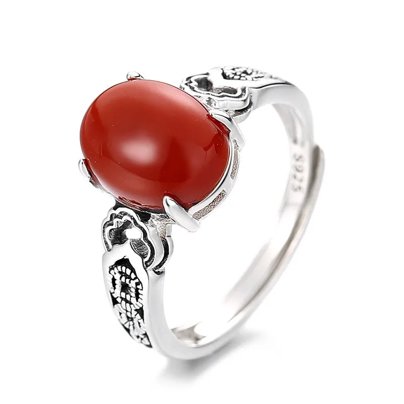 859FJ ZFSILVER Silver 925 Fashion Trend Fresh Creative Adjustable South Agate Lucky Clound Oval Ring Women Charm Wedding Jewelry
859FJ ZFSILVER Silver 925 Fashion Trend Fresh Creative Adjustable South Agate Lucky Clound Oval Ring Women Charm Wedding Jewelry
