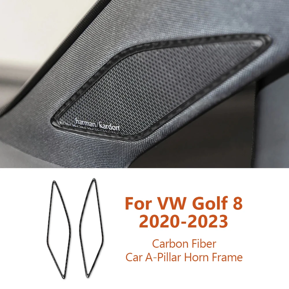 For Volkswagen VW Golf 8 MK8 2020-2023 Styling Carbon Fiber Car A-Pillar Horn Frame Decorative Sticker Auto Interior Accessories
For Volkswagen VW Golf 8 MK8 2020-2023 Styling Carbon Fiber Car A-Pillar Horn Frame Decorative Sticker Auto Interior Accessories
