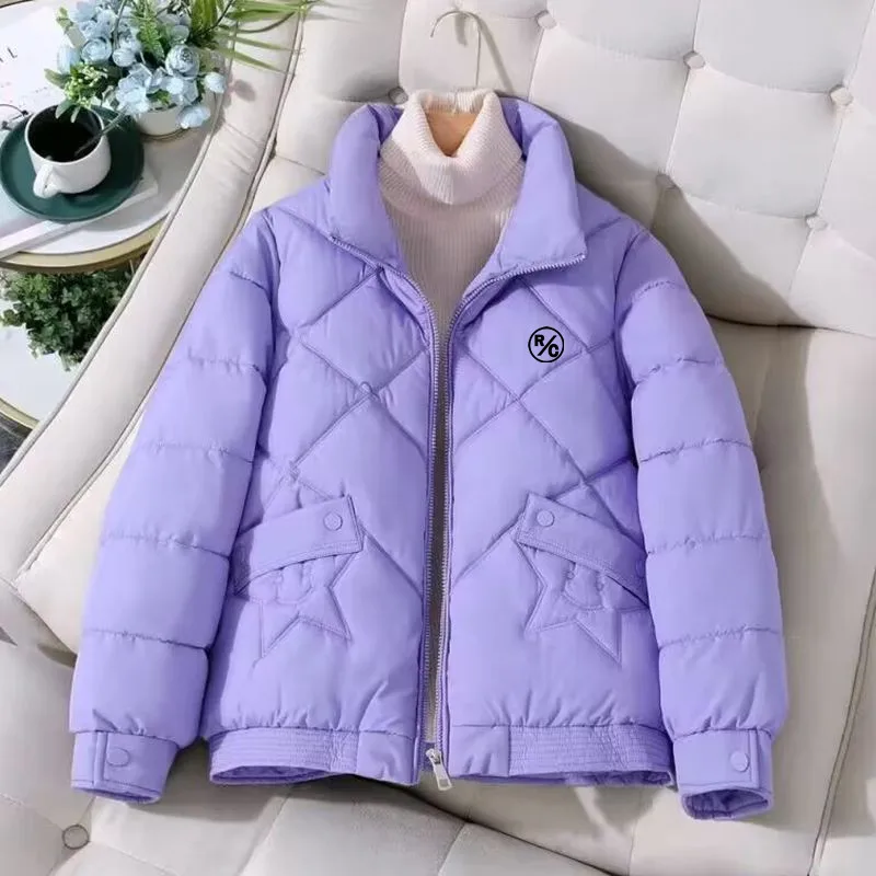 골프자켓 New Winter Women's Golf Wear High Quality Standing Collar Down Cotton Top Women's Golf Clothes Thickened Warm Golf Jacket
골프자켓 New Winter Women's Golf Wear High Quality Standing Collar Down Cotton Top Women's Golf Clothes Thickened Warm Golf Jacket