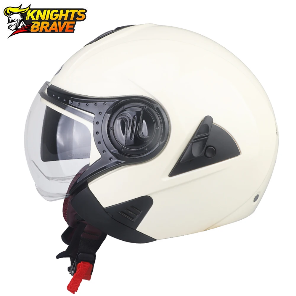 JDS 3/4 Open Face Scooter Helmet Men Motorcycle Helmet Double Lens Motocross Vintage Casque Moto Summer Motorbike Racing Helmet
JDS 3/4 Open Face Scooter Helmet Men Motorcycle Helmet Double Lens Motocross Vintage Casque Moto Summer Motorbike Racing Helmet