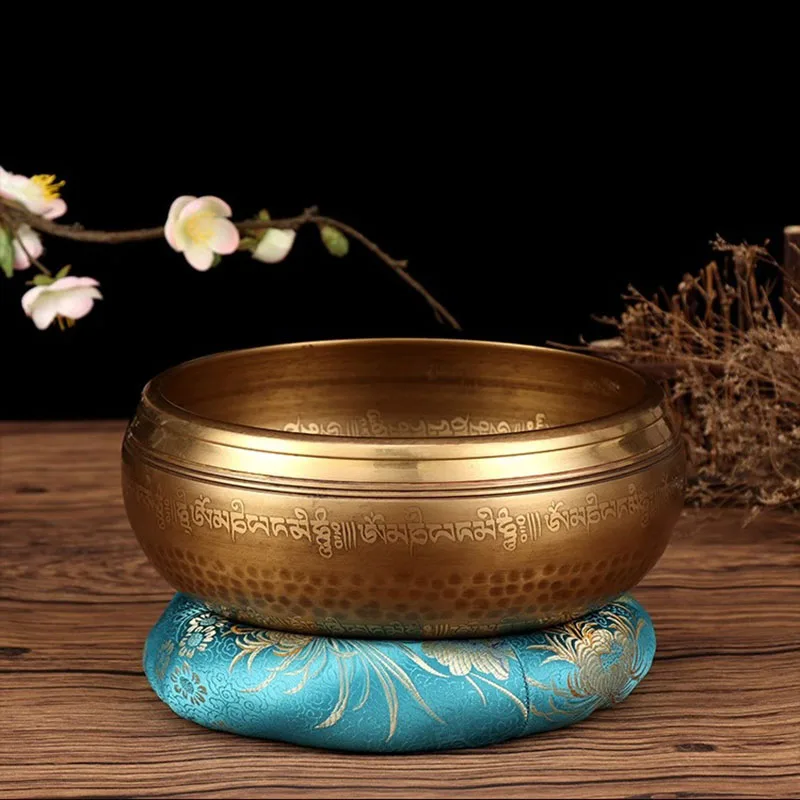 Handmade Buddhist Tibetan Singing Bowl Meditation Yoga Nepal Singing Bowls Chakra Mindfulness Sound Healing Instrument Accessory
Handmade Buddhist Tibetan Singing Bowl Meditation Yoga Nepal Singing Bowls Chakra Mindfulness Sound Healing Instrument Accessory