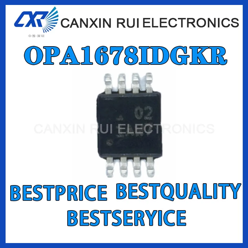 100% new origina OPA1678IDGKR screen printing 1AW7 encapsulates the MSOP-8 audio power amplifier chip
100% new origina OPA1678IDGKR screen printing 1AW7 encapsulates the MSOP-8 audio power amplifier chip