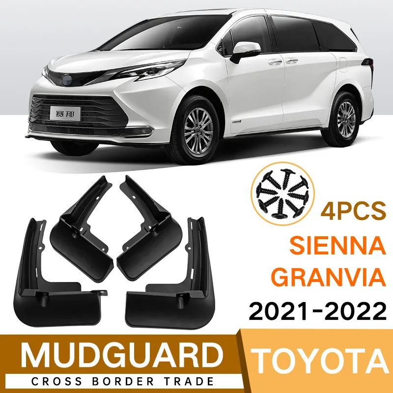 For Toyota Sienna 2021-2022 Granvia black car mudguard Reduce dust Resist tire dirt car accessories tools
For Toyota Sienna 2021-2022 Granvia black car mudguard Reduce dust Resist tire dirt car accessories tools