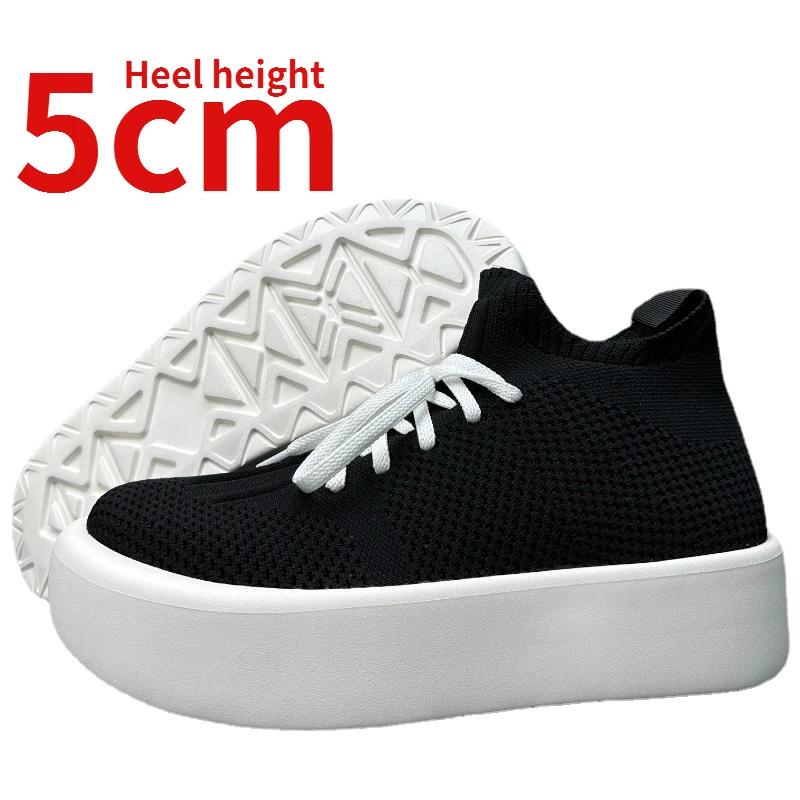 European Design Woven Mesh Breathable Thick Sole 5cm Elevated Socks Shoes for Men Versatile Lightweight Sports Casual Shoes Male
European Design Woven Mesh Breathable Thick Sole 5cm Elevated Socks Shoes for Men Versatile Lightweight Sports Casual Shoes Male