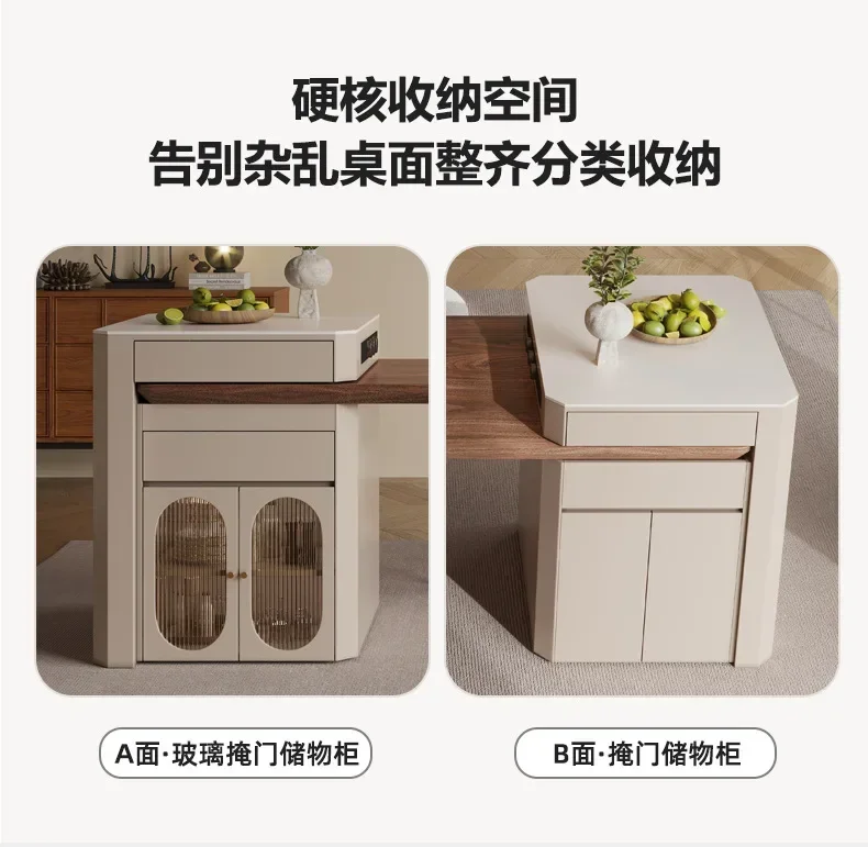 Vintage Kitchen Island Dining Table Set 6 Chairs Integrated Household Retractable Solid Wood Dining Stone Plate Dining Table Vintage Kitchen Island Dining Table Set 6 Chairs Integrated Household Retractable Solid Wood Dining Stone Plate Dining Table