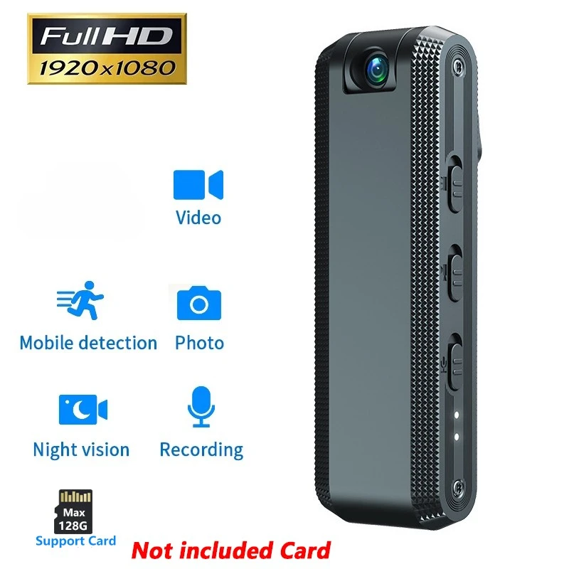 Mini CameraWireless Voice Video Recorder 1080P HD Body Cameras Smart Home Security Camcorder with Rotating Len Sport DV Car DVR
Mini CameraWireless Voice Video Recorder 1080P HD Body Cameras Smart Home Security Camcorder with Rotating Len Sport DV Car DVR