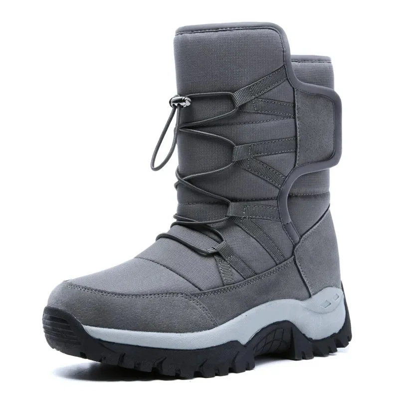 New Outdoor Men Boots Winter Snow Boots For Men Shoes Thick Plush Waterproof Slip-Resistant Keep Warm Winter Shoes Plus Size 46
New Outdoor Men Boots Winter Snow Boots For Men Shoes Thick Plush Waterproof Slip-Resistant Keep Warm Winter Shoes Plus Size 46