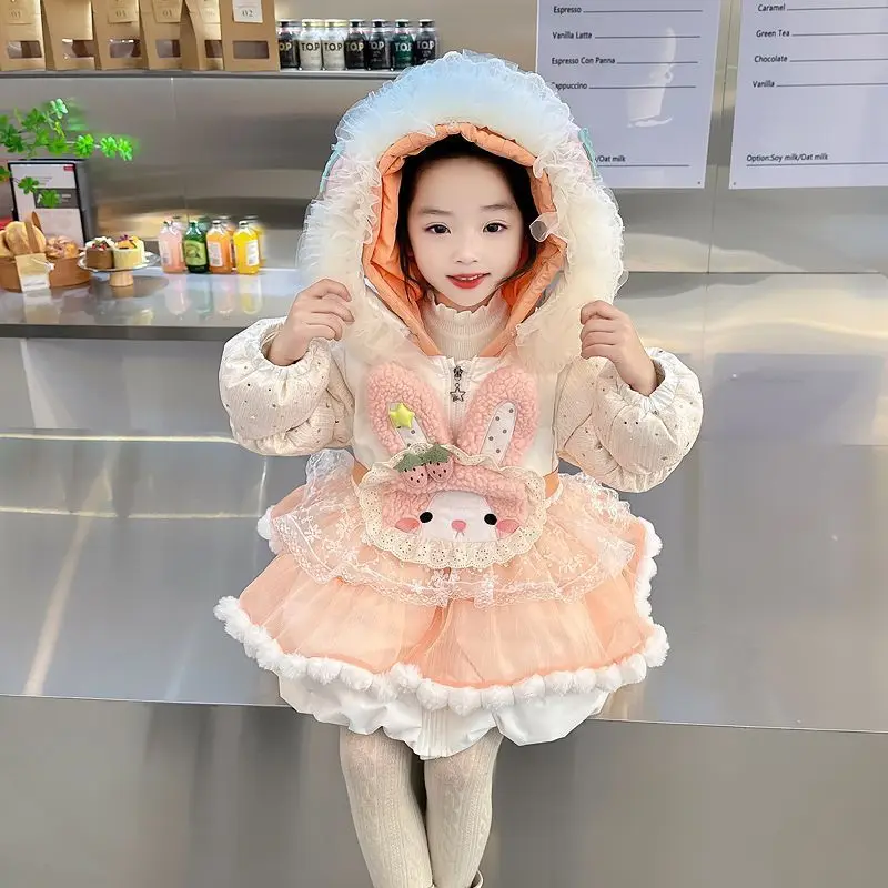 Kawaii Sanrioed My Melody Winter Girl Lolita Down Jacket Princess Style Cartoon Embroidered Thickening To Keep Warm Down Jacket
Kawaii Sanrioed My Melody Winter Girl Lolita Down Jacket Princess Style Cartoon Embroidered Thickening To Keep Warm Down Jacket
