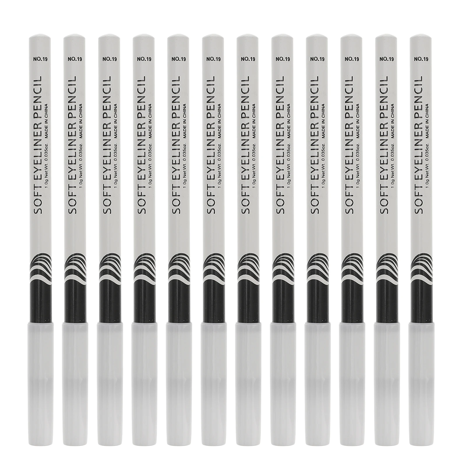 

12 шт. белые водостойкие карандаши для подводки глаз, тени для век, осветляющие карандаши, контактная натуральная подводка для глаз, жидкая ручка, косметические инструменты