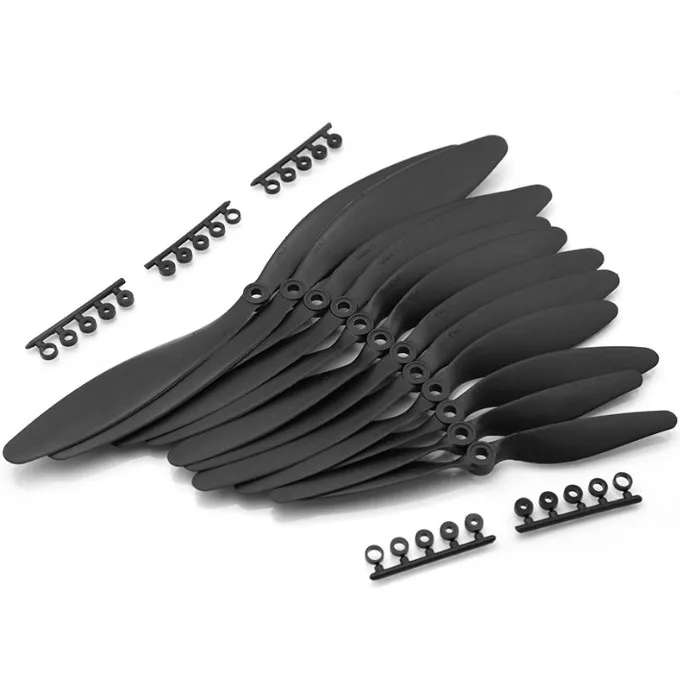 10pcs 6mm Hole Propeller SF-7040 / 8060 / 9047 / 9060 / 1047 / 1147 with Paddle Ring Slow Speed Paddle For RC Airplane
10pcs 6mm Hole Propeller SF-7040 / 8060 / 9047 / 9060 / 1047 / 1147 with Paddle Ring Slow Speed Paddle For RC Airplane
