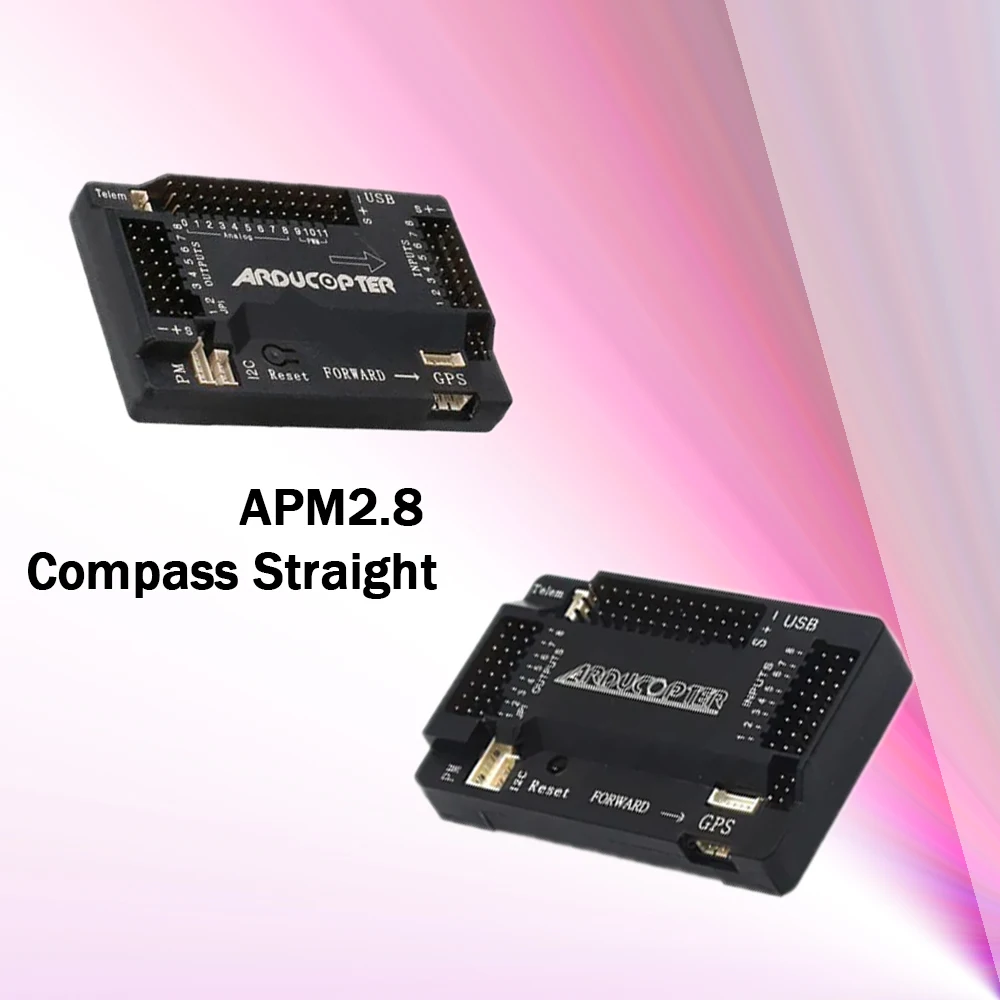 1pcs APM2.8 APM 2.8 Multicopter Flight Controller 2.5 2.6 Upgraded Built-in Compass Straight Pin With Case For RC Quadcopter
1pcs APM2.8 APM 2.8 Multicopter Flight Controller 2.5 2.6 Upgraded Built-in Compass Straight Pin With Case For RC Quadcopter