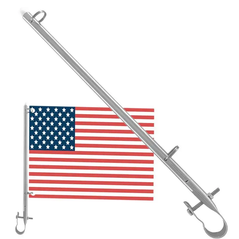 Boat Flag Holder 304 Stainless Steel Banner Pole Mount Removable Yacht Supplies For Pontoon Boat RV Fishing Boat RV Without Flag
Boat Flag Holder 304 Stainless Steel Banner Pole Mount Removable Yacht Supplies For Pontoon Boat RV Fishing Boat RV Without Flag