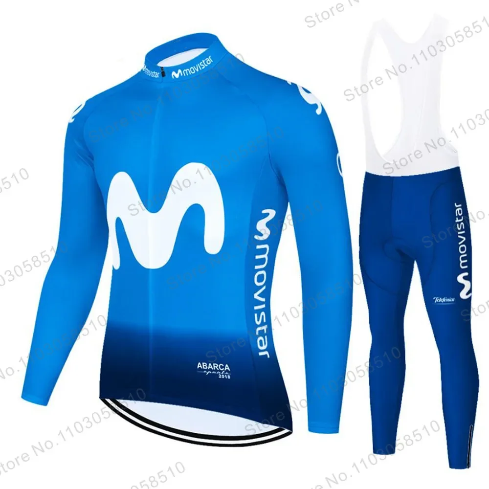 Movistar Cycling Jersey Clothing for Men Bicycle Uniform Long Sleeve Summer MTB Bike Bib Pants
Movistar Cycling Jersey Clothing for Men Bicycle Uniform Long Sleeve Summer MTB Bike Bib Pants